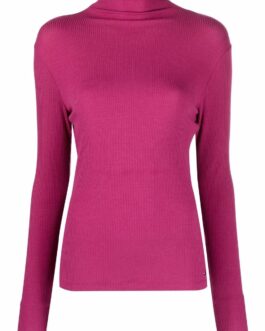 Tommy Hilfiger – long-sleeved ribbed-knit top