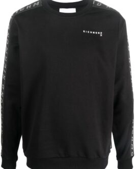 John Richmond – logo-embellished cotton sweatshirt