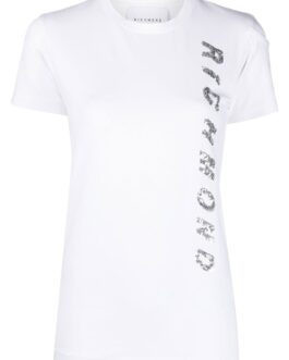 John Richmond – sequin-logo crew neck T-shirt