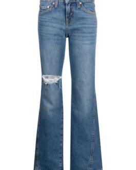 Levi’s – distressed-effect boyfriend jeans