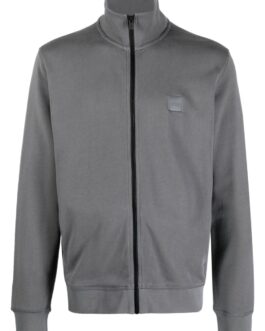 BOSS – funnel-neck zip-up jacket