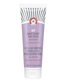 First aid beauty – KP Bump Eraser Body Scrub with 10% AHA – body scrub with AHAs